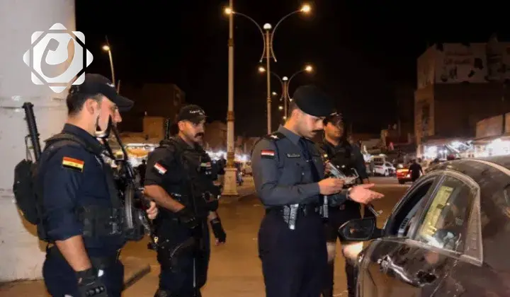 ذي قار: القبض على 129 متهماً ومخالفاً خلال 24 ساعة