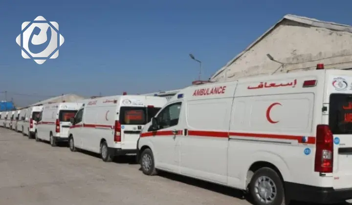 تسليم 67 سيارة إسعاف جديدة لوزارة الصحة