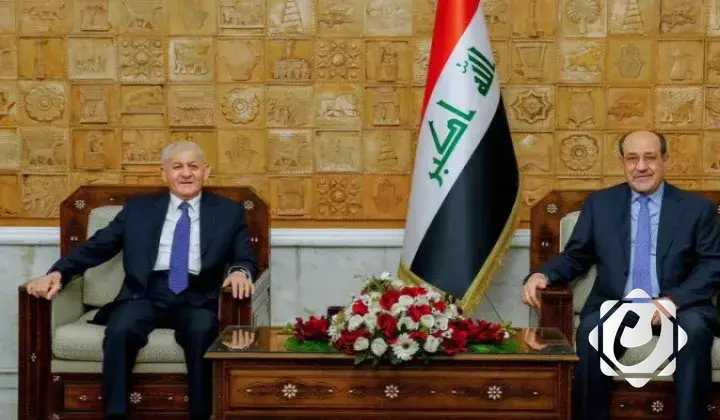 رشيد والمالكي يناقشان الاستحقاقات الدستورية