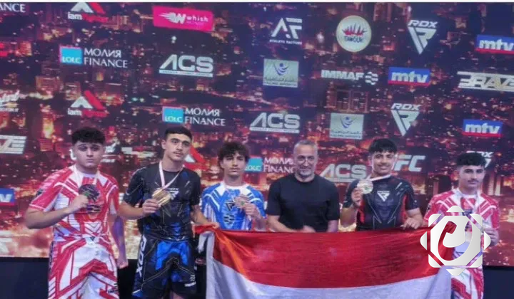 منتخب شباب العراق يحقق ذهبية آسيا في الفنون القتالية المختلطة