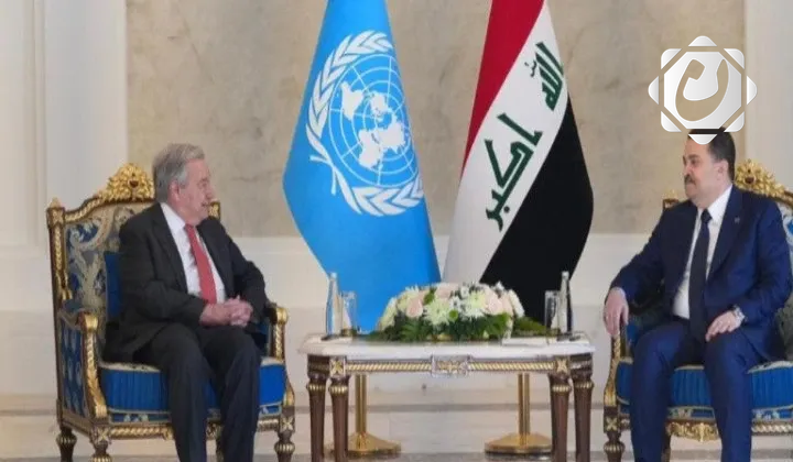 السوداني يستقبل غوتيريش في بغداد لتعزيز التعاون