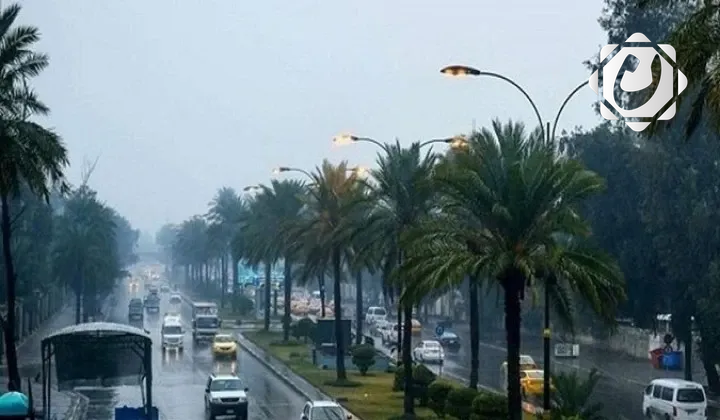 توقعات الطقس في العراق: أمطار متوسطة وعواصف رعدية