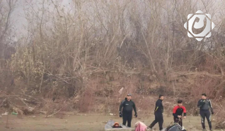 استمرار جهود البحث عن طفلين غرقا في نهر ديالى