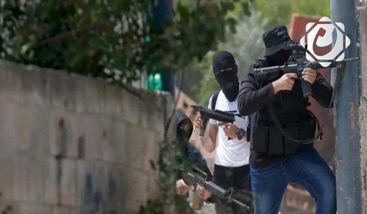 مواجهات في نابلس بين فلسطينيين وقوات الاحتلال الإسرائيلي