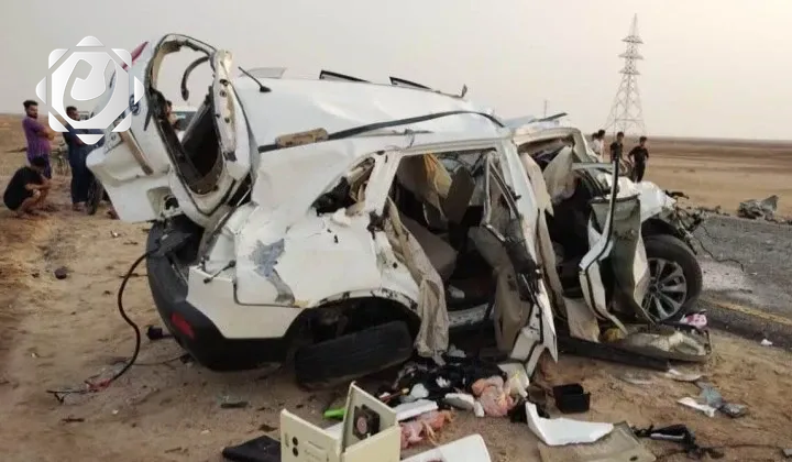 مصرع شخص وإصابة ثلاثة آخرين بحادث سير على طريق بغداد - كركوك