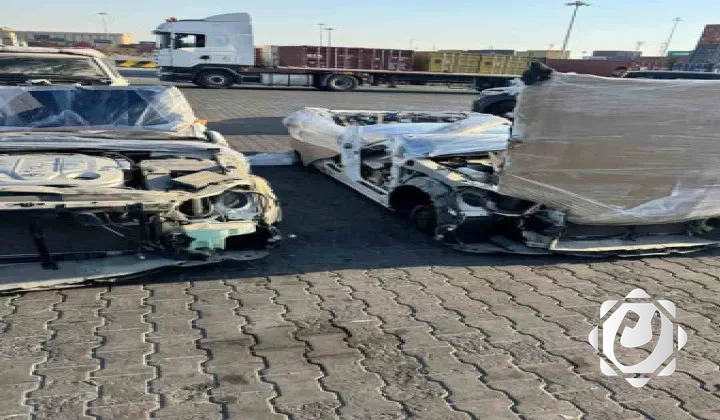 ضبط 14 عجلة مخالفة في جمرك أم قصر