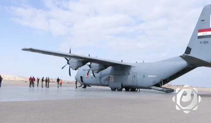 العراق يرسل 15 طناً من المساعدات الغذائية إلى غزة