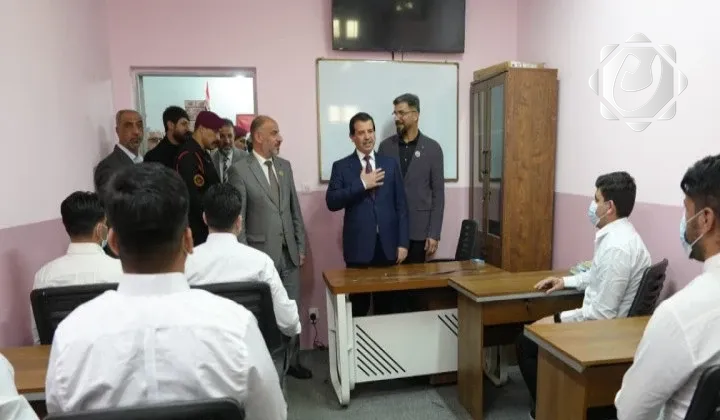 افتتاح مدرسة متوسطة داخل سجن الناصرية المركزي