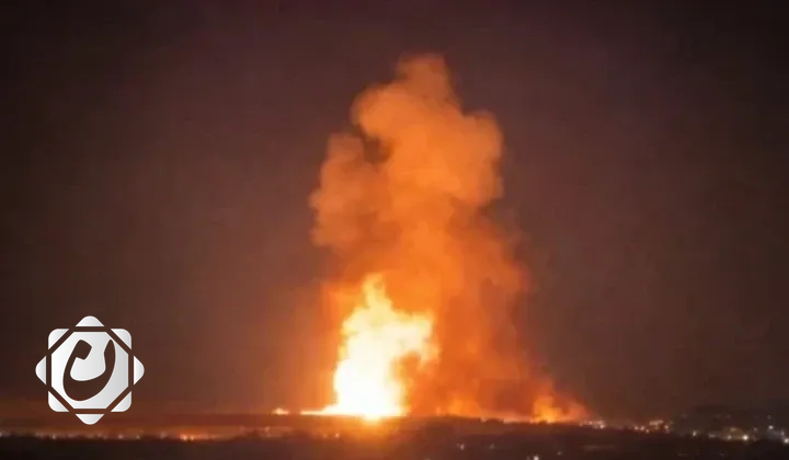 اندلاع النيران في قاعدة فيكتوريا بمطار بغداد