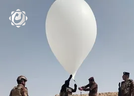 إحباط محاولة تهريب مخدرات عبر منطاد هوائي في الأنبار