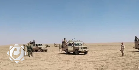الحشد الشعبي يؤمن حماية المزارعين أثناء حصاد الحنطة في الأنبار