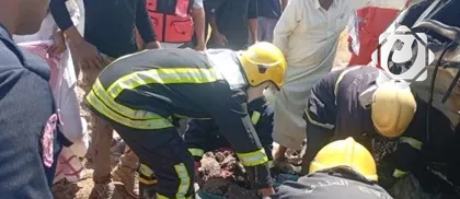مصرع خمسة أشخاص من أسرة واحدة في حادث سير قرب الرضوانية
