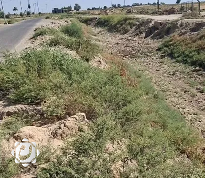 أهالي قرى بزايز بهرز في ديالى ينظمون وقفة احتجاجية بسبب خطر الجفاف