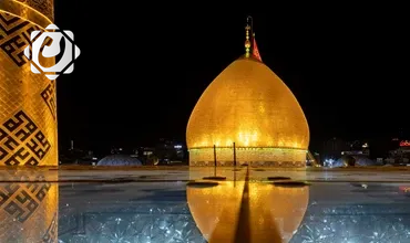 استبدال راية قبة أبي الفضل العباس (ع) مع انتهاء موسم الأحزان